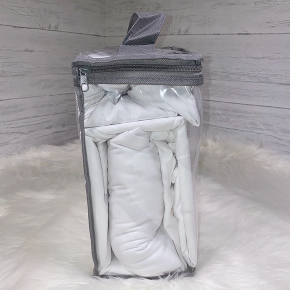 ⭐️SEE NEW LISTING⭐️Full 6pc White Bedsheets - Picture 3 of 5